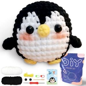DIY crochet Kit penguin